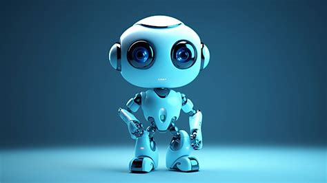 Cute Robot Desktop Wallpaper