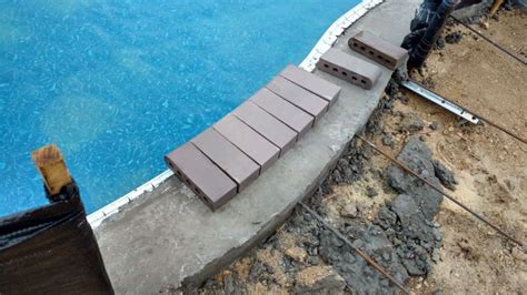 New Pool Coping Installation - Concrete, Stone & Masonry - DIY Chatroom ...