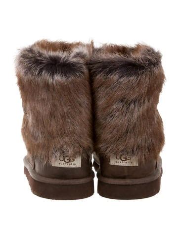 UGG Australia Faux Fur-Trimmed Short Boots - Shoes - WUUGG21402 | The ...