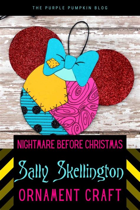 Sally Skellington Ornament Craft | A Halloween Paper Craft!