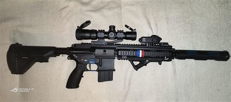 My almost DMR build for HK416 : r/airsoft