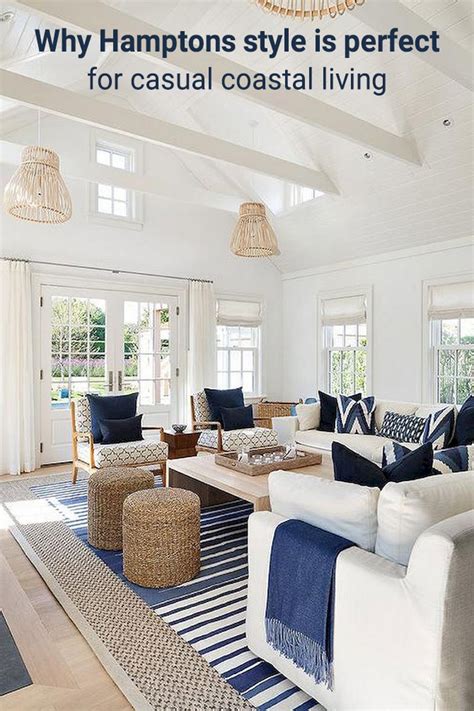 Why Hamptons style is perfect for casual coastal living | home decor guide