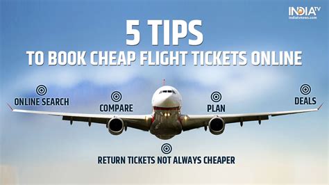 5 Tips How to Book Cheapest Flight Ticket cheap flights – India TV