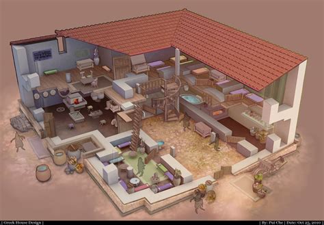 Greek House 01 by Puillustrated on DeviantArt