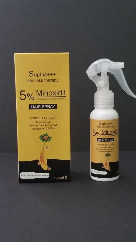 Minoxidil 5% (Hair Spray)