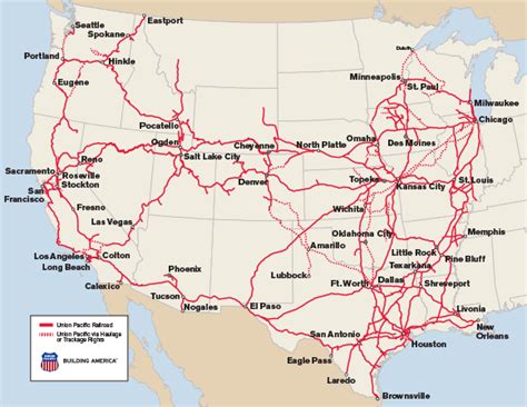 Union Pacific Railroad Maps | Hiking In Map