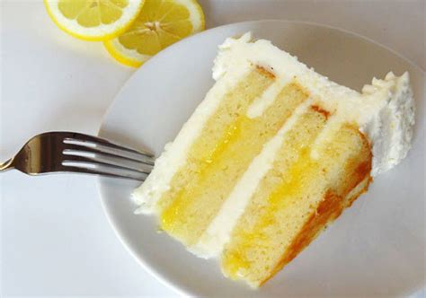 Lemon Cake with Lemon Curd Filling - Recipe - The Answer is Cake