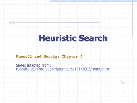 PPT - Heuristic Search PowerPoint Presentation, free download - ID:712738