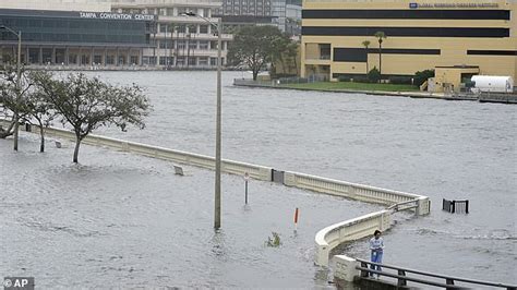 No big deal, it's just a hurricane! Florida men paddle inflatable DUCK ...