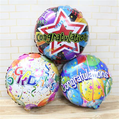 45*45cm christmas balloons Congratulations foil balloon holiday wedding ...