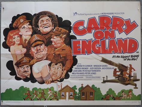 Carry on England Original Movie Poster UK quad 40"x30" - Simon.Dwyer ...