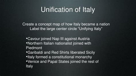 PPT - Unification of Italy PowerPoint Presentation, free download - ID ...