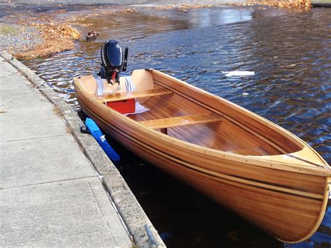 Hand built cedar strip wooden boat. by DrewLil on Etsy | Boat plans ...