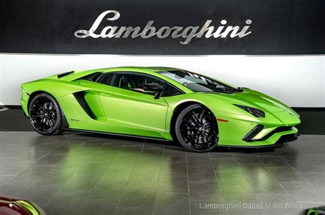 Lamborghini Aventador S painted in Verde Ithaca Photo taken by: @bill ...