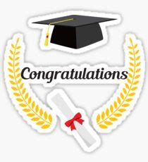 Graduation Congratulations Stickers | Redbubble