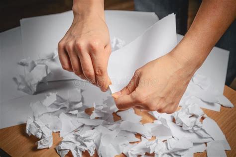 Hands tear paper stock photo. Image of concept, gesture - 29784918