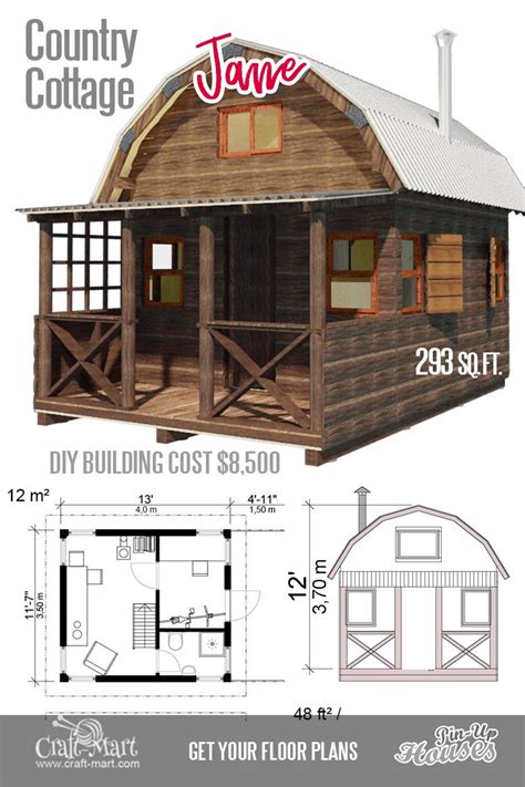 Small Log Cabin Floor Plans