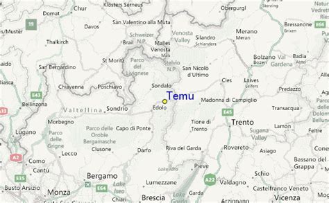 Temù Ski Resort Guide, Location Map & Temù ski holiday accommodation