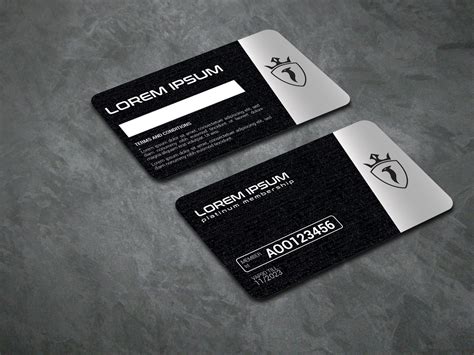 Membership card design by Greenmanbd on Dribbble