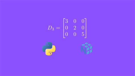 Create Diagonal Matrix using Python - Linear Algebra - PyShark