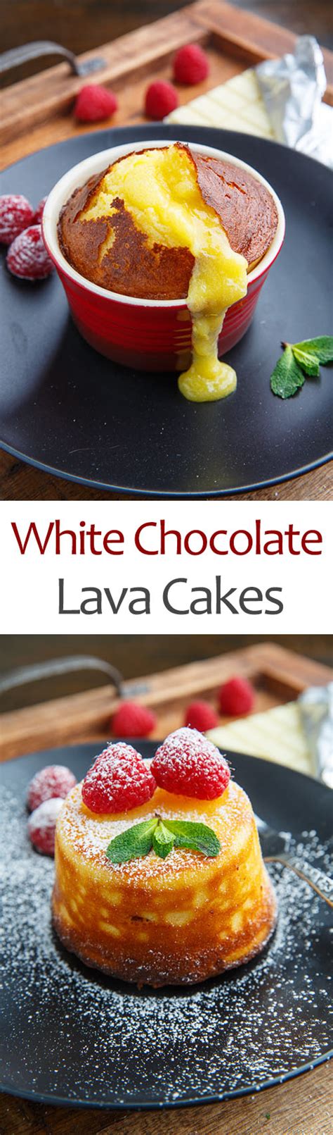 White Chocolate Lava Cakes - Closet Cooking