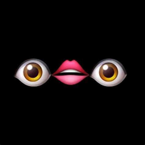 What Does Eyes And Lips Emoji Mean | Lipstutorial.org