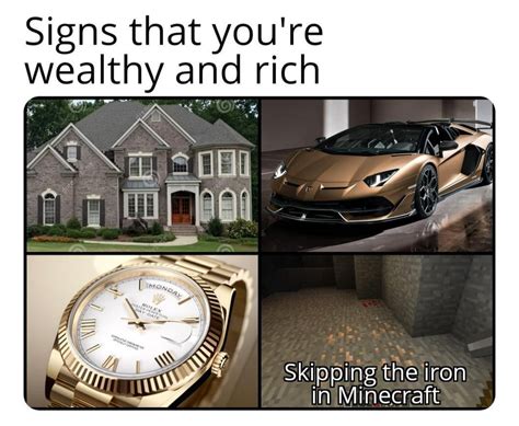 The upper class lifestyle : memes