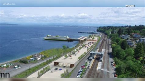 New Mukilteo ferry terminal under construction | king5.com