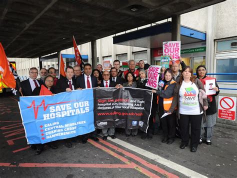 Campaigners gather at Ealing Hospital - MyLondon