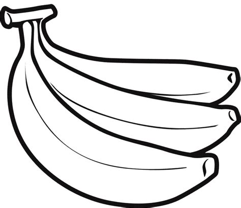 Bunch Of Bananas Coloring Page Coloring Pages