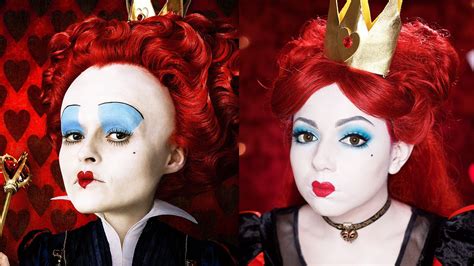 Alice Through The Looking Glass - Red Queen Makeup! | Red hair ...