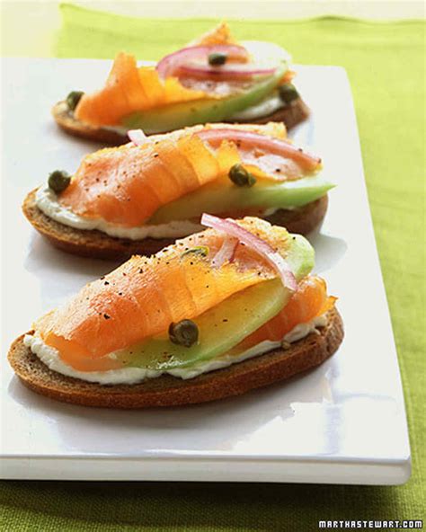 Sublime Smoked Salmon Appetizers for Your Next Soiree | Martha Stewart