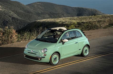 Fiat 500 1957 Edition Cabrio Priced at $25,680 - Motor Trend WOT