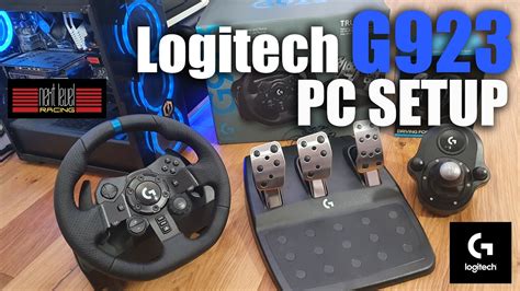 How To Setup Logitech G923 Racing Steering Wheel On A PC - YouTube