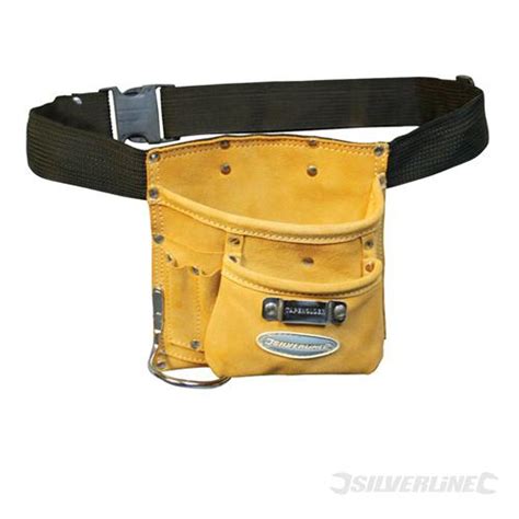 Nail & Tool Pouch 5 Pocket Belt (220 x 220mm) - Bridge Tools ...