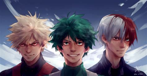 MHA| Trio by SpaceArTEAst on DeviantArt