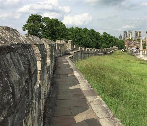 Roman wall with York Minster 03 Photograph by Ron Morgans - Fine Art ...