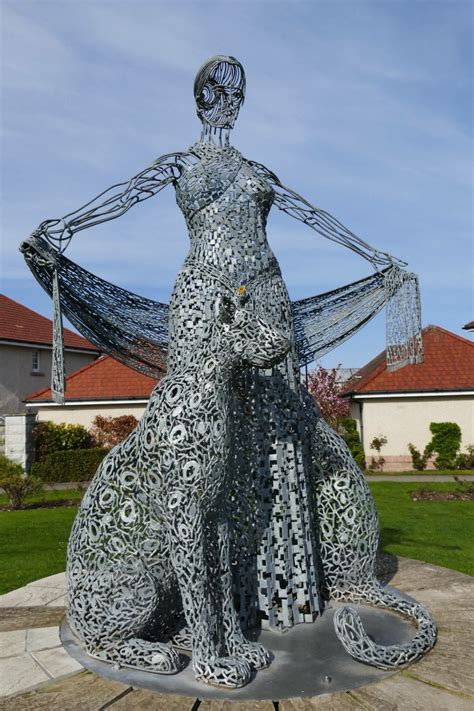 Mother Earth. Andy Scott sculpture in Grandholm village Aberdeen ...