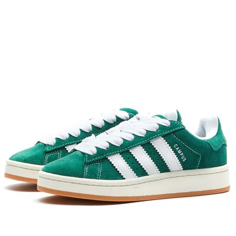 Adidas Campus 00S Dark Green & Off White | END.