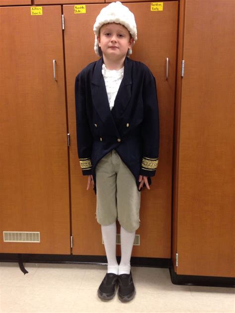 George Washington Costume Diy - A School Of Fish George Washington And ...