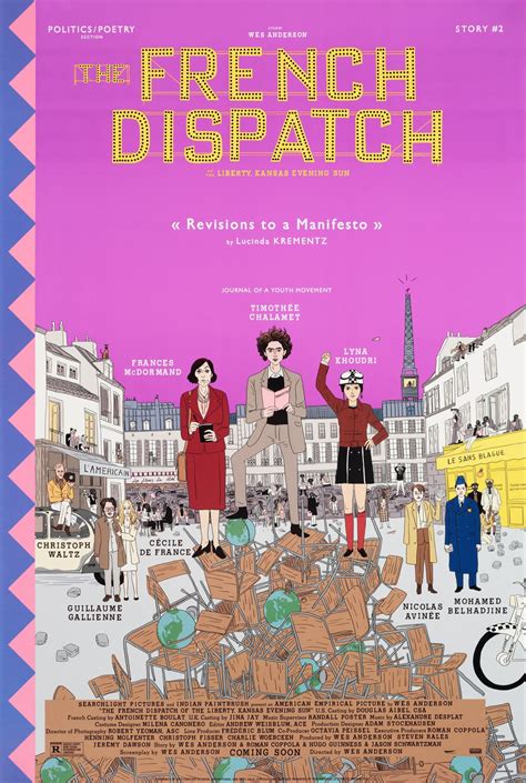 The French Dispatch Original 2020 U.S. Mini Movie Poster - Posteritati ...