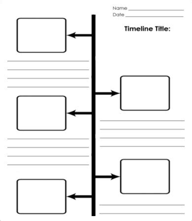 8+ Blank Timeline Templates - Free Sample, Example Format Download ...