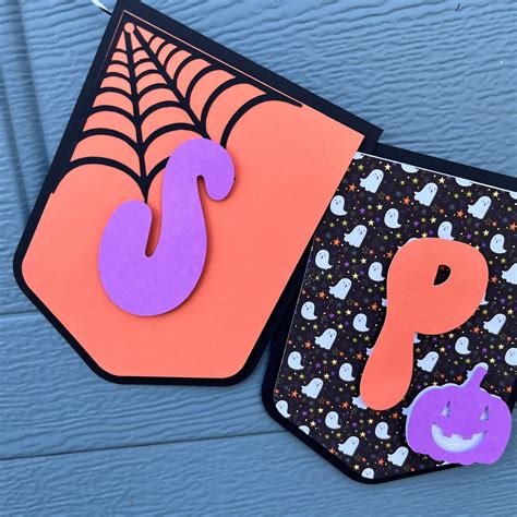 Halloween Spooky Banner Party Decorations Halloween Party - Etsy