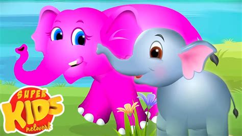 Baby Elephant Song | Nursery Rhymes And Kids Songs | Cartoon Videos ...