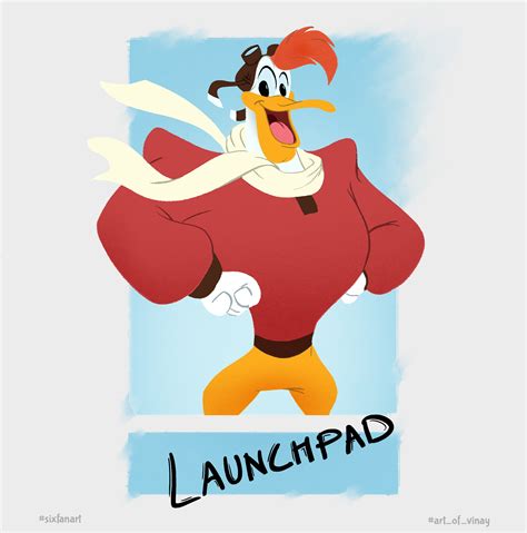 ArtStation - Ducktales - Launchpad