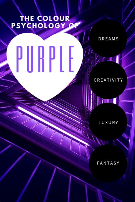 The colour theory and psychology of the colour purple. Dreams and ...