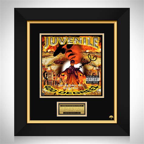 Juvenile - 400 Degreez LP Cover Limited Signature Edition Custom Frame ...