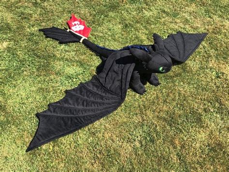 Giant Toothless Plush PDF Sewing Pattern and Instuctions Digital ...