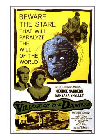 'Village of the Damned, George Sanders, Barbara Shelley, 1960' Print ...