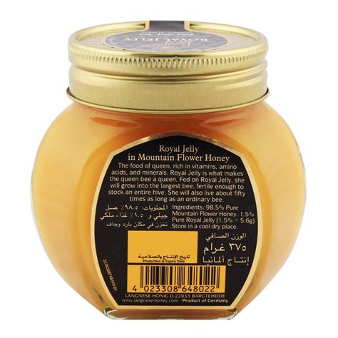 Buy Langnese Royal Jelly Honey 375gm Online at Best Price in Pakistan ...